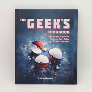 The Geek's Cookbook Hardcover Pop Culture Recipes Star Wars Harry Potter Pokemon